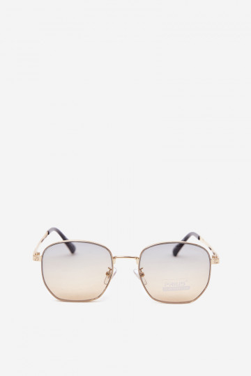Gafas de sol con montura delgada UV 400 en color amarillo 2