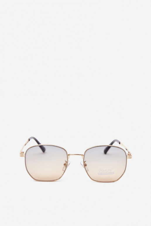 Gafas de sol con montura delgada UV 400 en color amarillo
