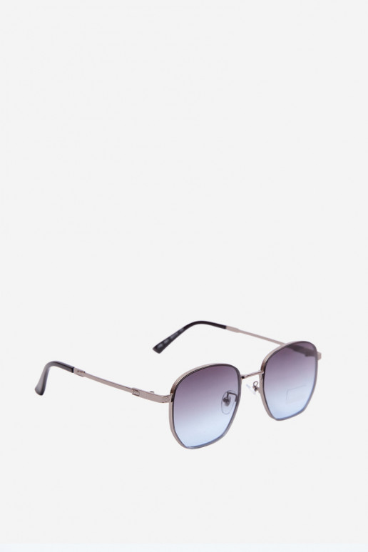 Gafas de sol con montura delgada UV 400 en color azul oscuro