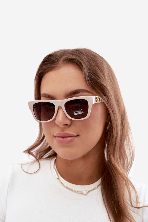 Gafas de sol de mujer con filtro UV en color arena
