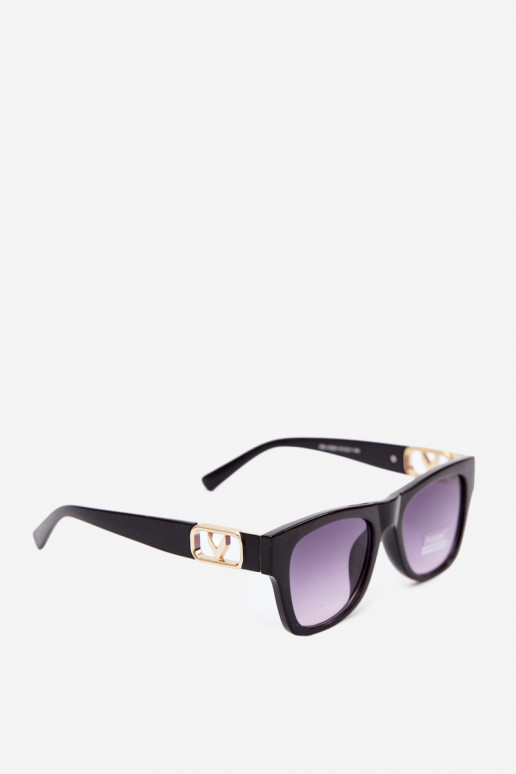 Gafas de sol de mujer con filtro UV en color negro