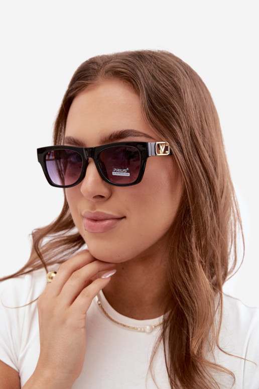 Gafas de sol de mujer con filtro UV en color negro