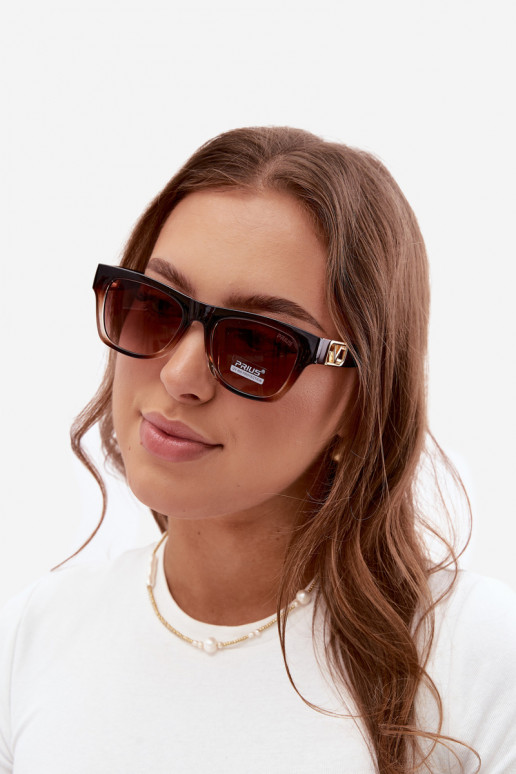 Gafas de sol de mujer con filtro UV en color marrón