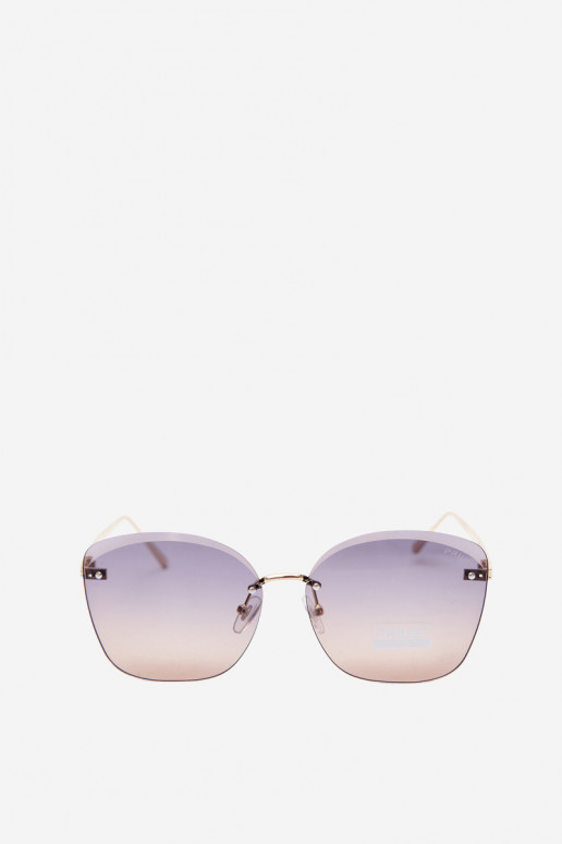 Gafas de sol sin montura con filtro UV 400 color marrón oscuro