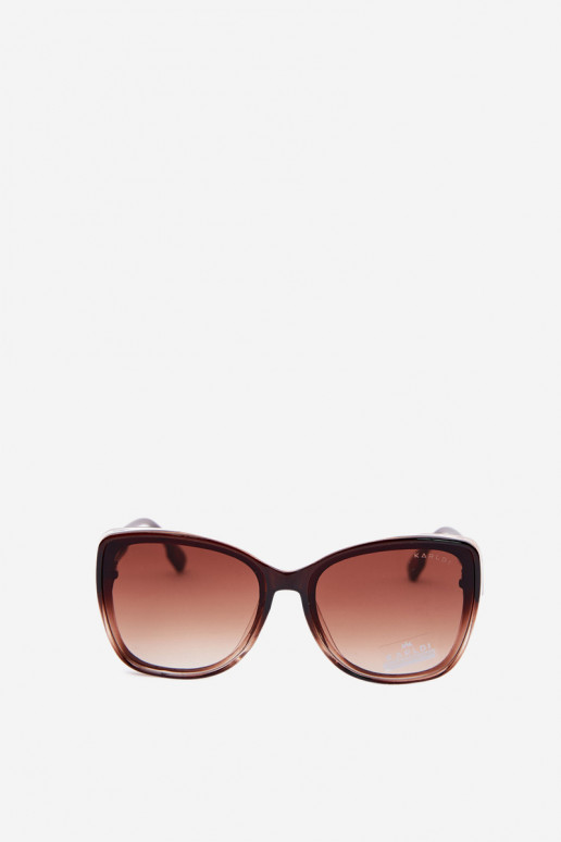 Gafas de sol de mujer tipo gato en color marrón