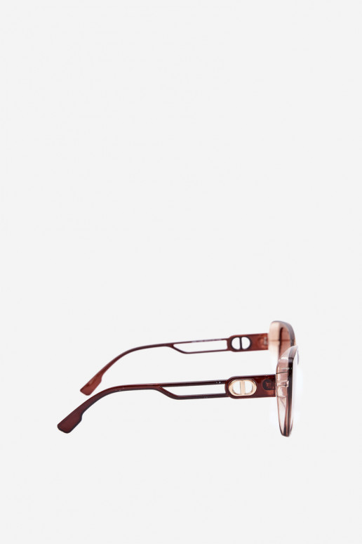 Gafas de sol de mujer tipo gato en color marrón