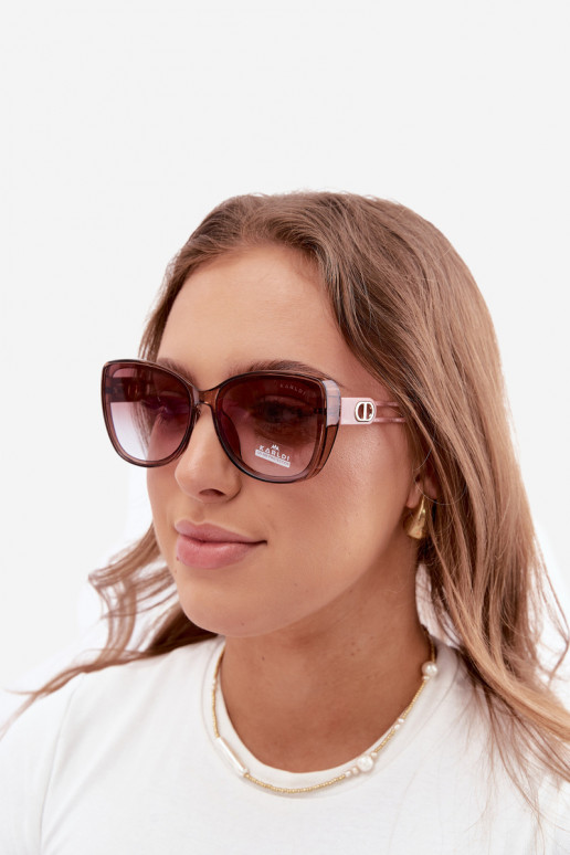 Gafas de sol de mujer tipo gato en color rosa