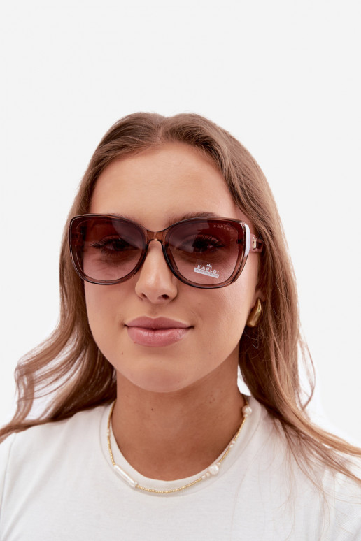 Gafas de sol de mujer tipo gato en color rosa