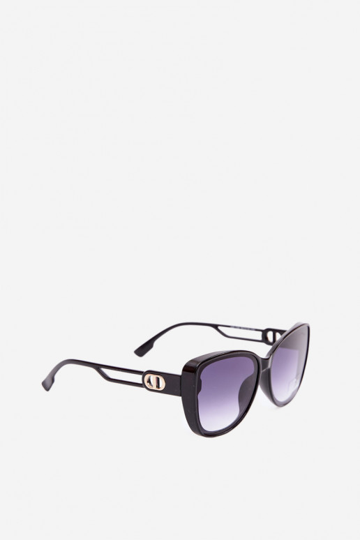 Gafas de sol de mujer tipo gato en color negro