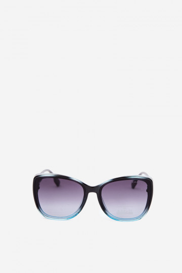 Gafas de sol de mujer tipo gato en color azul 2