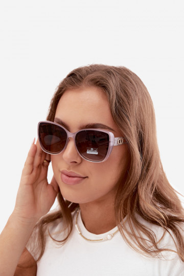 Gafas de sol de mujer tipo gato en color violeta