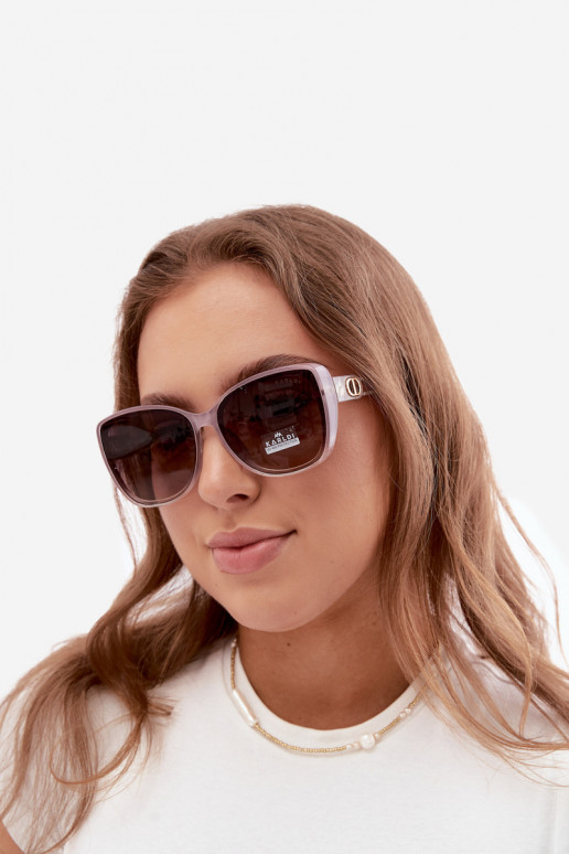 Gafas de sol de mujer tipo gato en color violeta