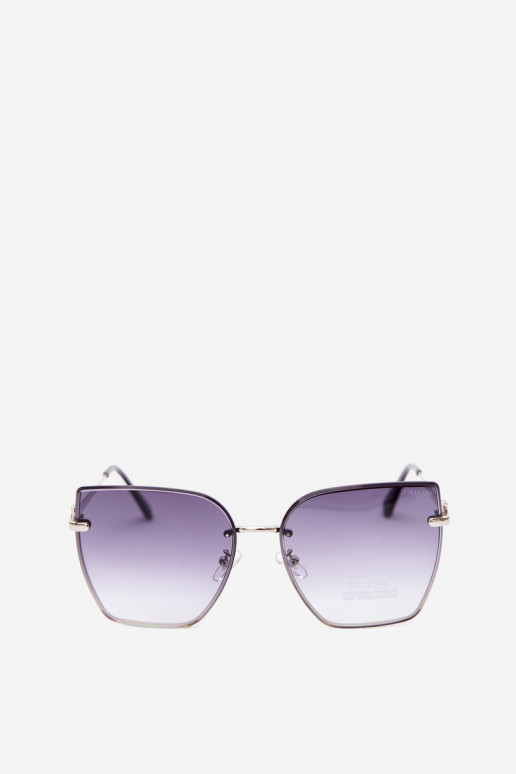 Gafas de sol sin montura tipo gato con filtro UV 400 en color azul oscuro
