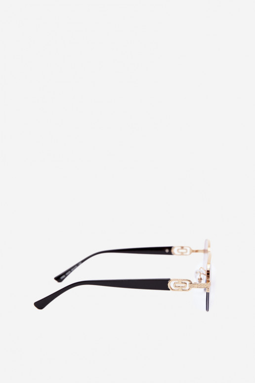 Gafas de sol con montura delgada y filtro UV, morado