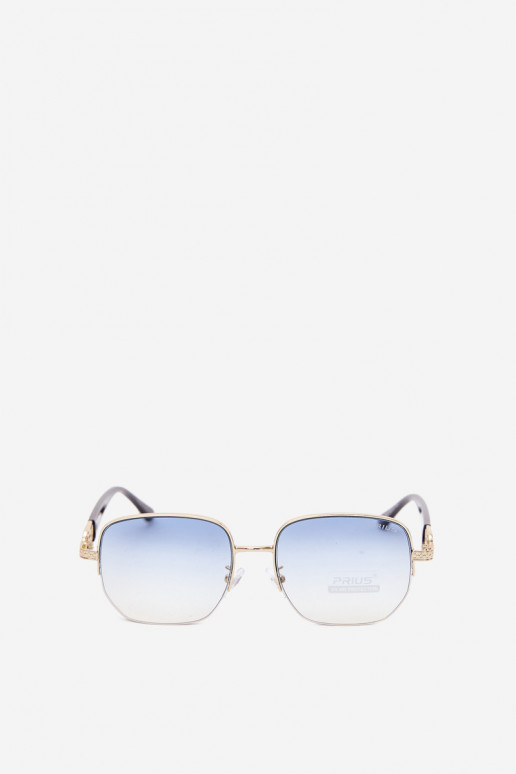 Gafas de sol con montura delgada y filtro UV, azul