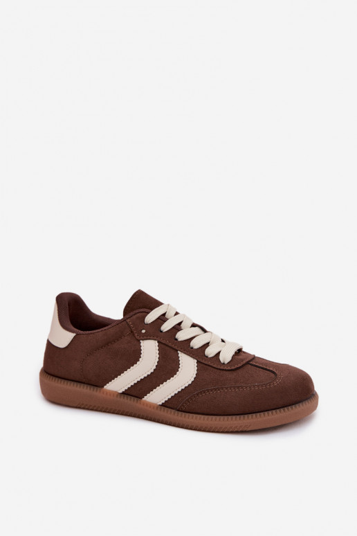 Zapatillas de chocolate para mujer de ante sintético Jesavella