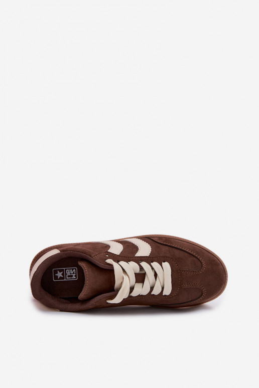 Zapatillas de chocolate para mujer de ante sintético Jesavella