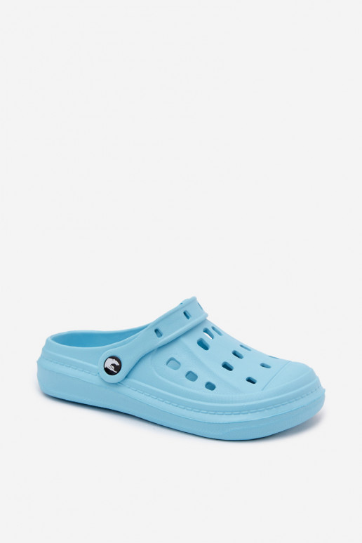 Zuecos ligeros para mujer turquesas Cobble