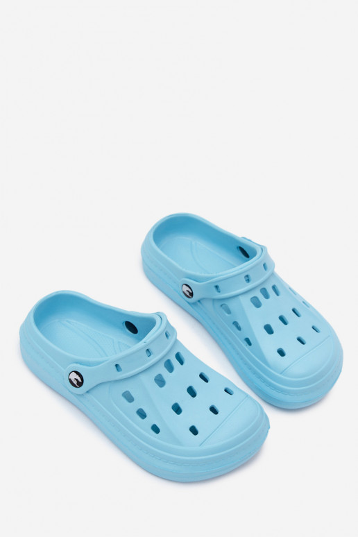 Zuecos ligeros para mujer turquesas Cobble