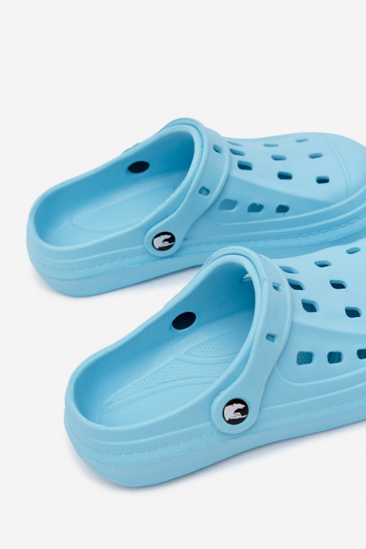 Zuecos ligeros para mujer turquesas Cobble