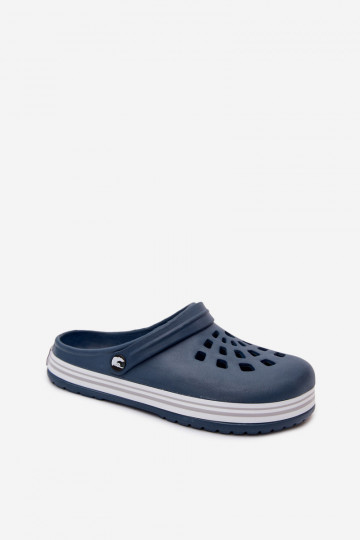Zuecos ligeros para hombre azul oscuro MileĮay
