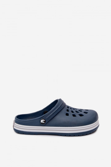 Zuecos ligeros para hombre azul oscuro MileĮay 2