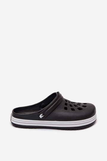 Zuecos ligeros para hombre negros MileĮay 2