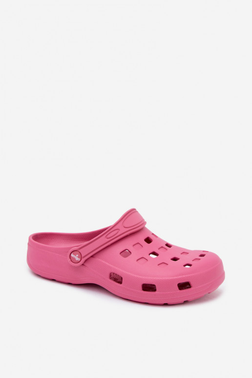 Zuecos ligeros para mujer rosa oscuro LEMIGO 806