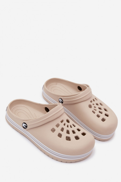 Chanclas ligeras para mujer de color arena Ashby