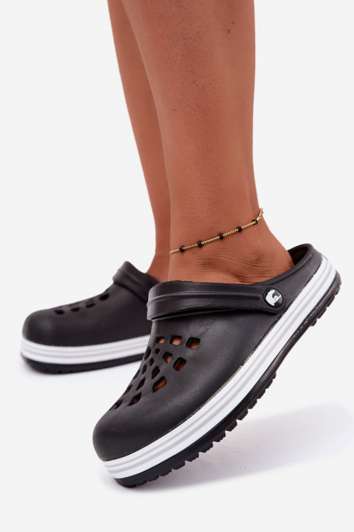 Chanclas ligeras para mujer de color negro Ashby