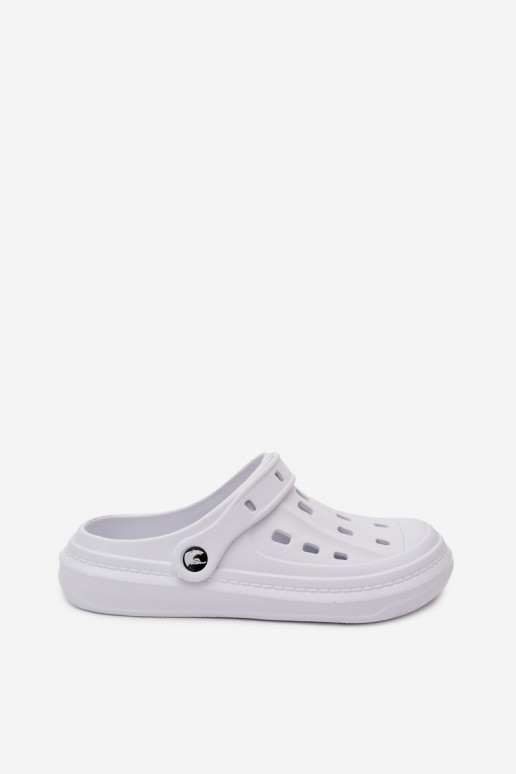 Chanclas ligeras para hombre de color blanco Route