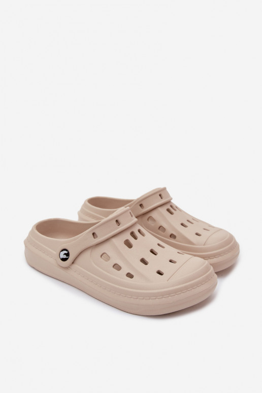 Chanclas ligeras para hombre de color arena Route