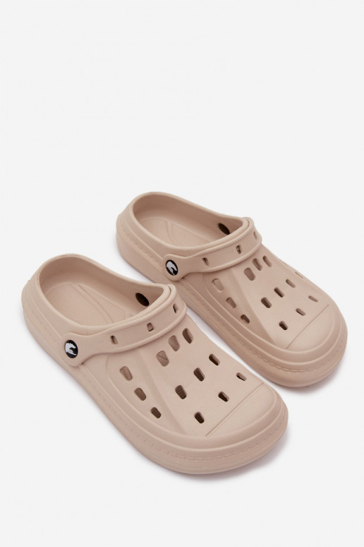 Chanclas ligeras para hombre de color arena Route