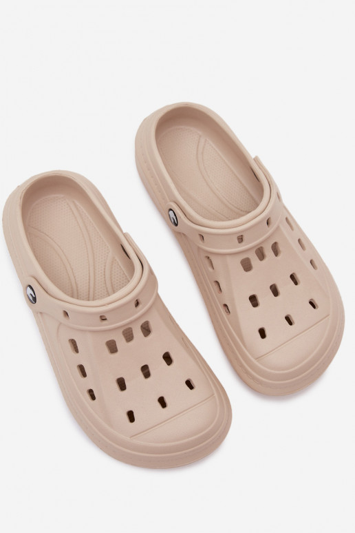 Chanclas ligeras para hombre de color arena Route