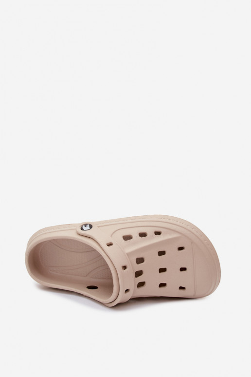 Chanclas ligeras para hombre de color arena Route