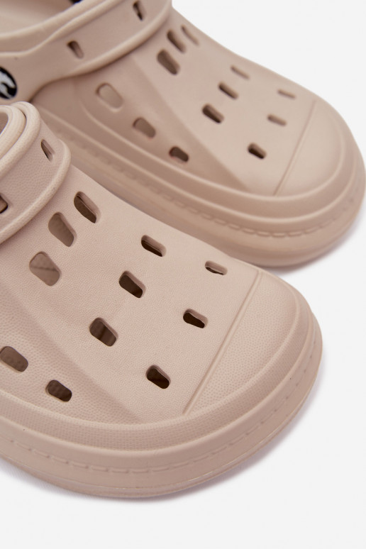 Chanclas ligeras para hombre de color arena Route