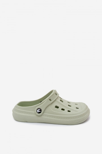 Chanclas ligeras para hombre de color verde pastel Route 2