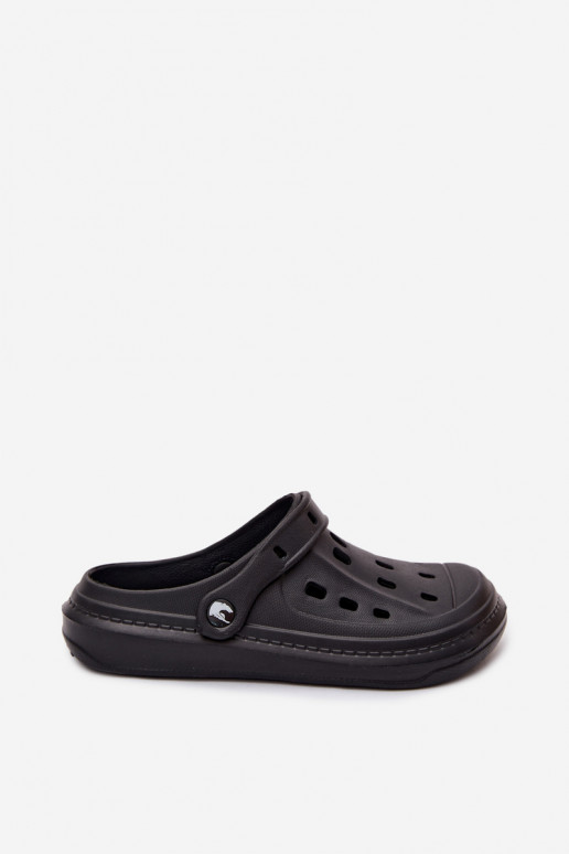 Chanclas ligeras para hombre de color negro Route