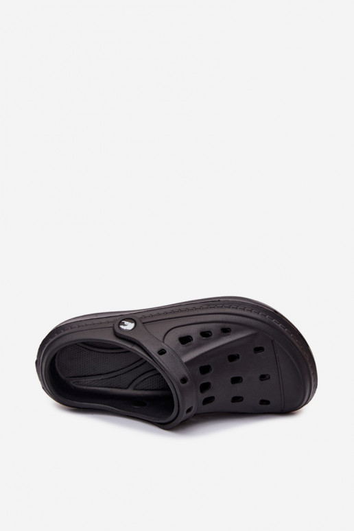 Chanclas ligeras para hombre de color negro Route