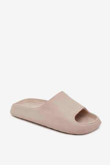 Chanclas ligeras para hombre modelo clásico color arena Melton