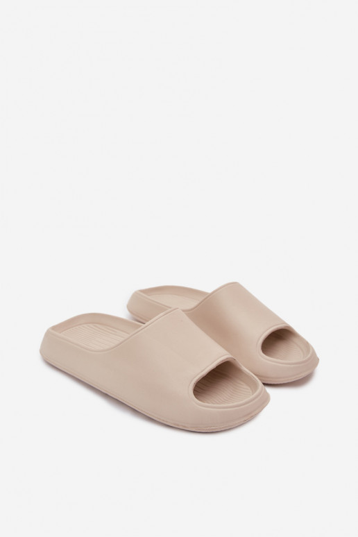 Chanclas ligeras para hombre modelo clásico color arena Melton