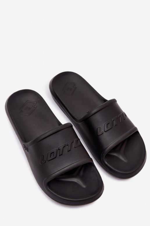 Chanclas ligeras para hombre de color negro Lotto 2400521U SPLISH OC
