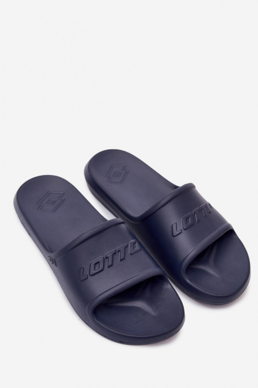 Chanclas ligeras para hombre de color azul oscuro Lotto 2400521U SPLISH OC