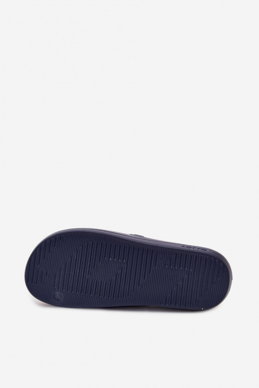 Chanclas ligeras para hombre de color azul oscuro Lotto 2400521U SPLISH OC