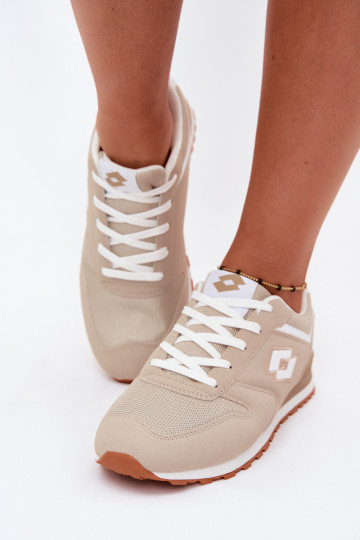 Zapatillas de mujer color arena LOTTO 2401850U EPICAN