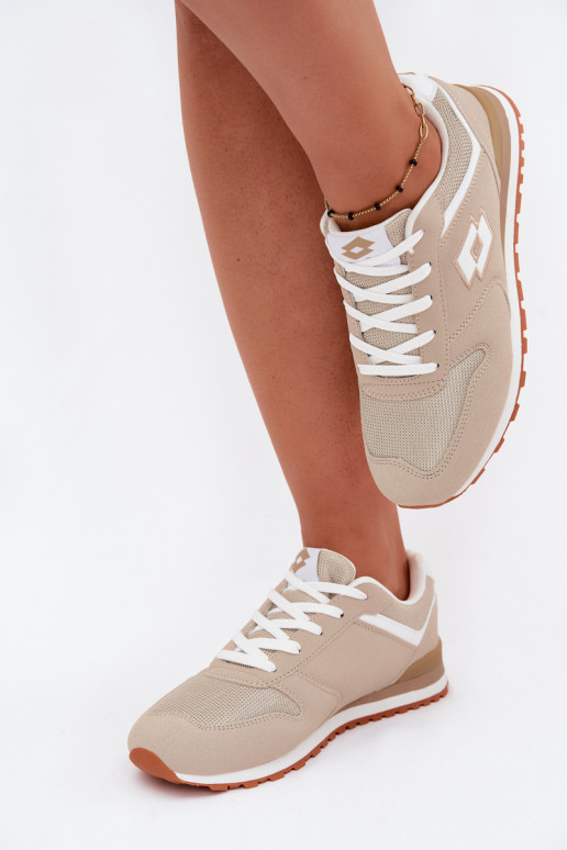 Zapatillas de mujer color arena LOTTO 2401850U EPICAN