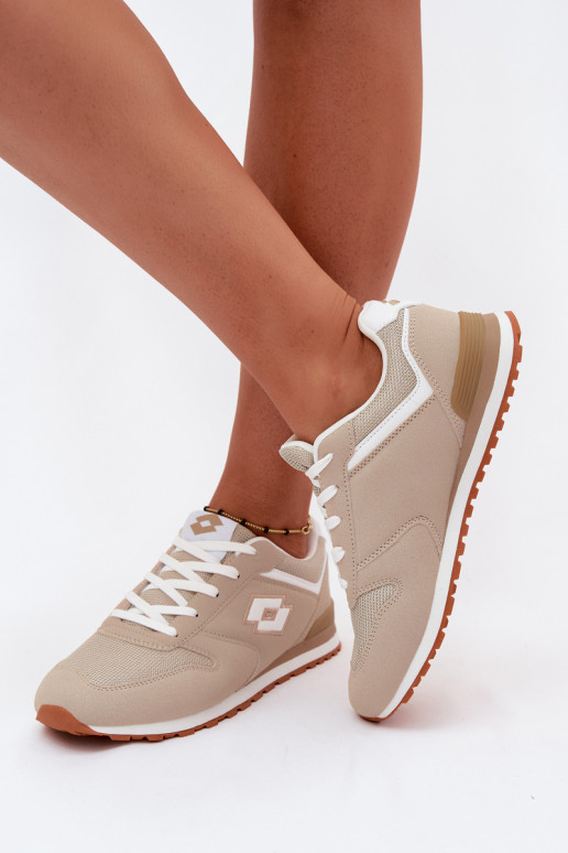 Zapatillas de mujer color arena LOTTO 2401850U EPICAN
