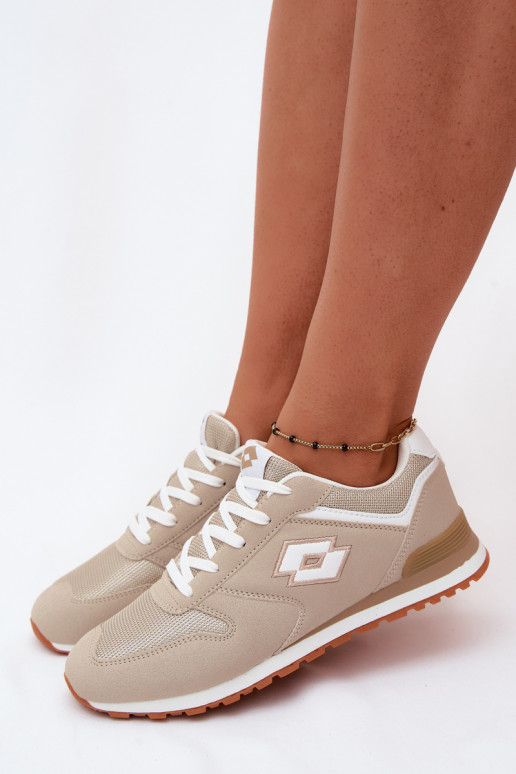 Zapatillas de mujer color arena LOTTO 2401850U EPICAN