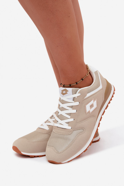 Zapatillas de mujer color arena LOTTO 2401850U EPICAN