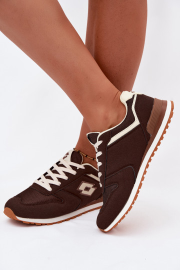 Zapatillas de mujer color chocolate LOTTO 2401850U EPICAN